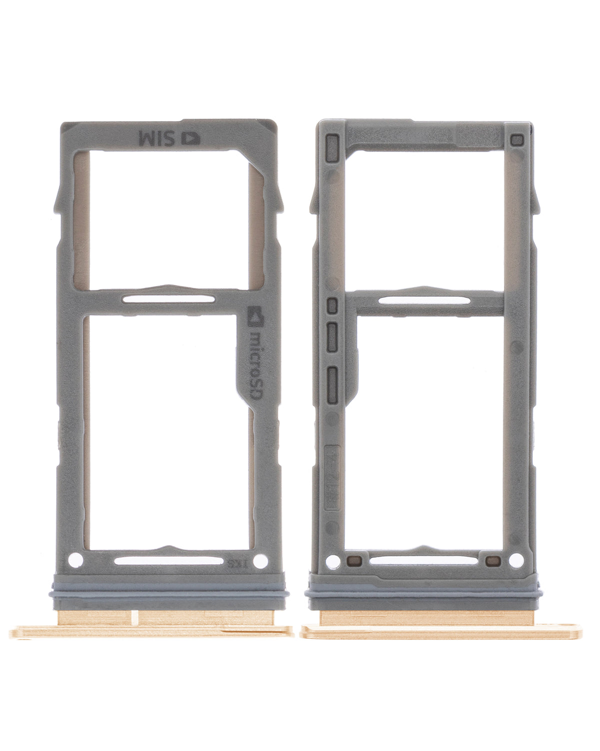 Replacement Single Sim Card Tray Compatible For Samsung Galaxy S10 / S10 Plus / S10E (Gold)