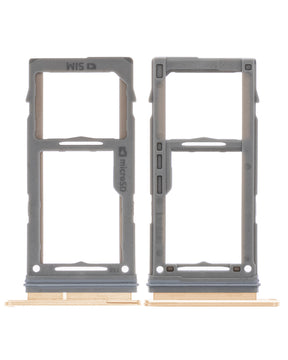 Replacement Single Sim Card Tray Compatible For Samsung Galaxy S10 / S10 Plus / S10E (Gold)