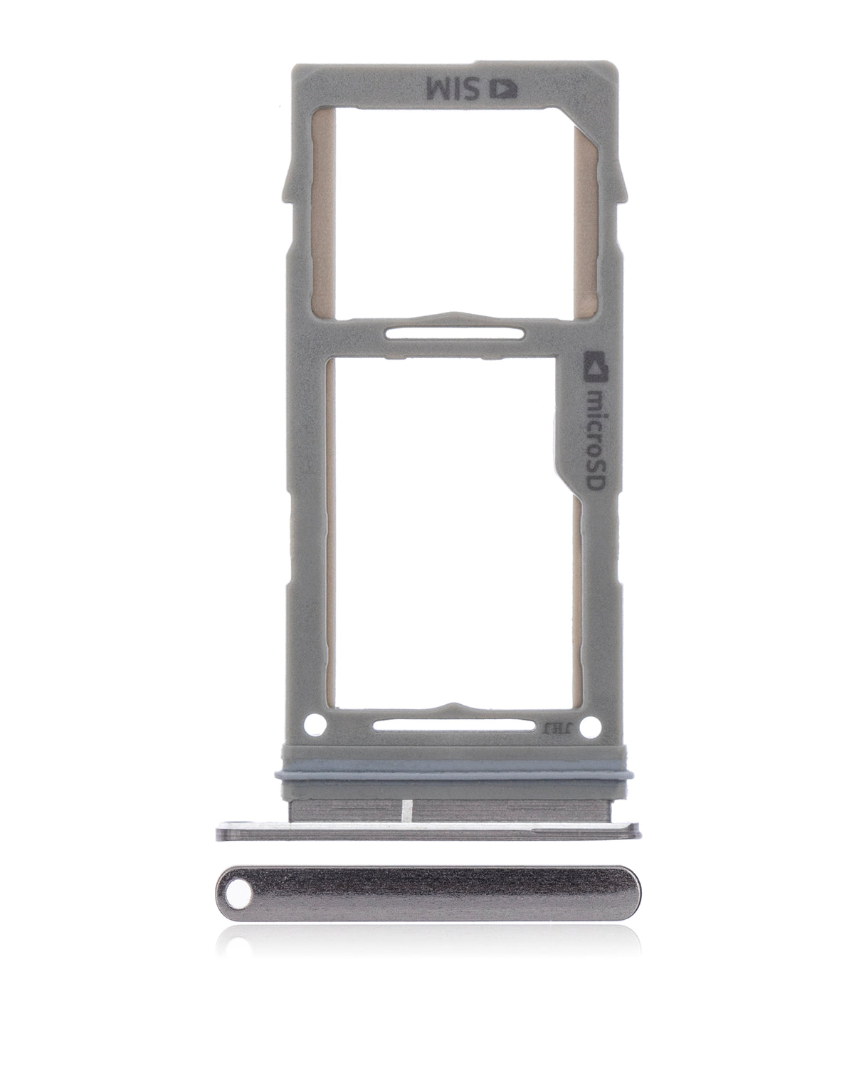 Single Sim Card Tray Compatible For Samsung Galaxy S10E Replacement by Macfactory.Store(Prism Black)