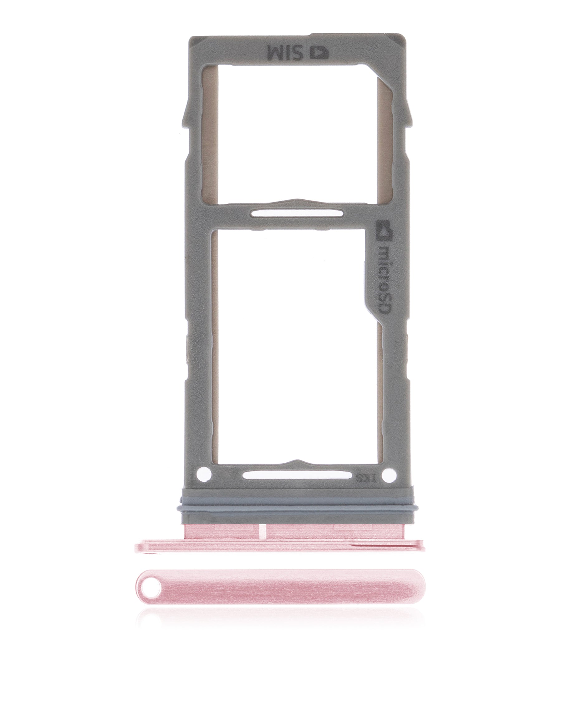 Single Sim Card Tray Compatible For Samsung Galaxy S10 / S10 Plus / S10E Replacement by Macfactory.Store(Flamingo Pink)