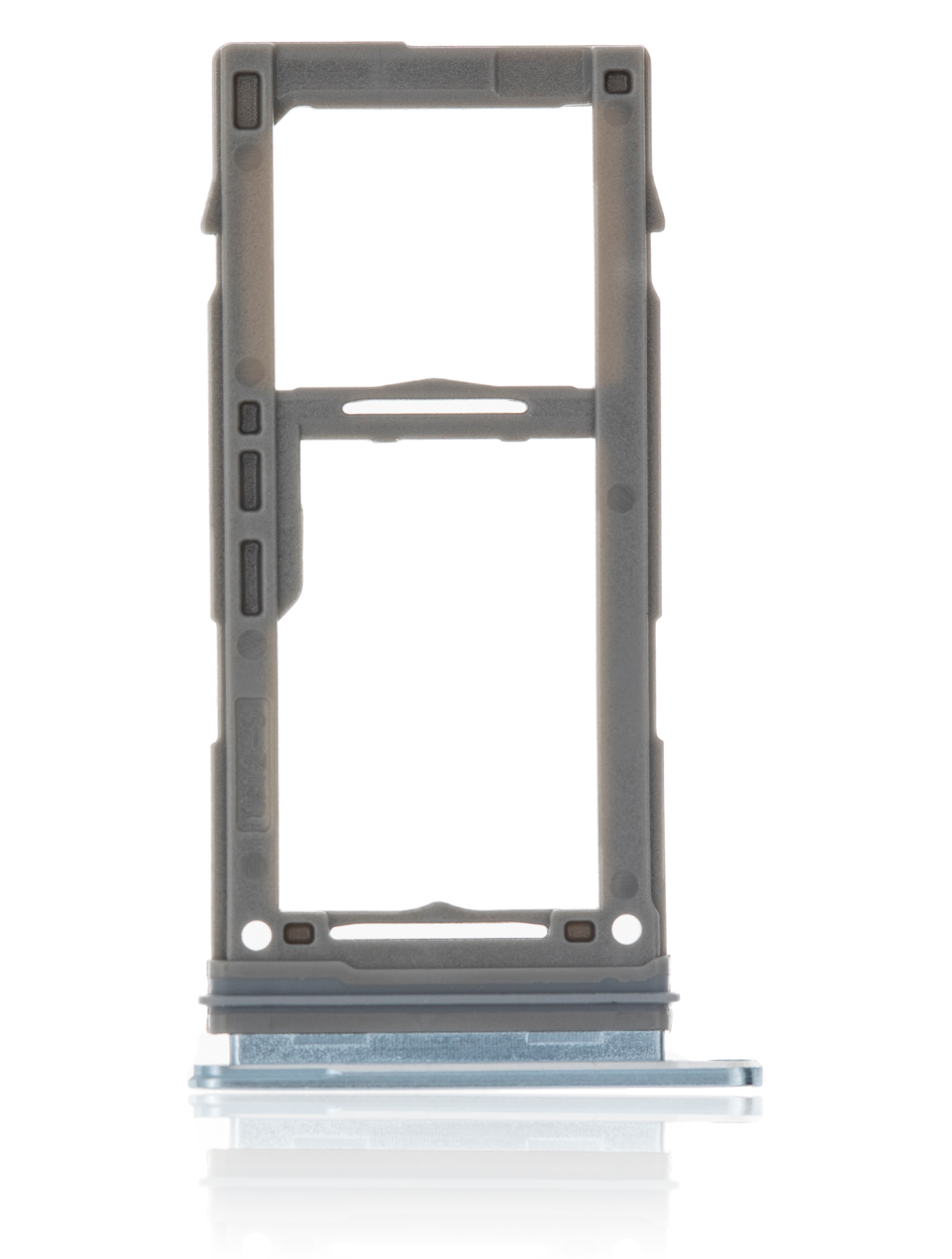 Single Sim Card Tray  Replacement Compatible For Samsung Galaxy S10 / S10 Plus / S10E (Prism Blue)