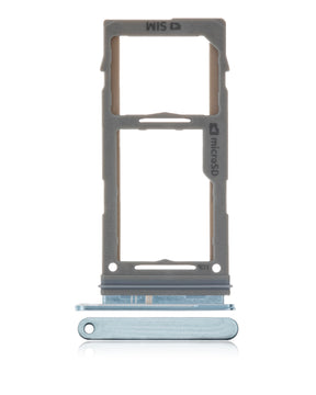 Single Sim Card Tray Compatible For Samsung Galaxy S10 / S10 Plus / S10E Replacement  (Prism Blue)