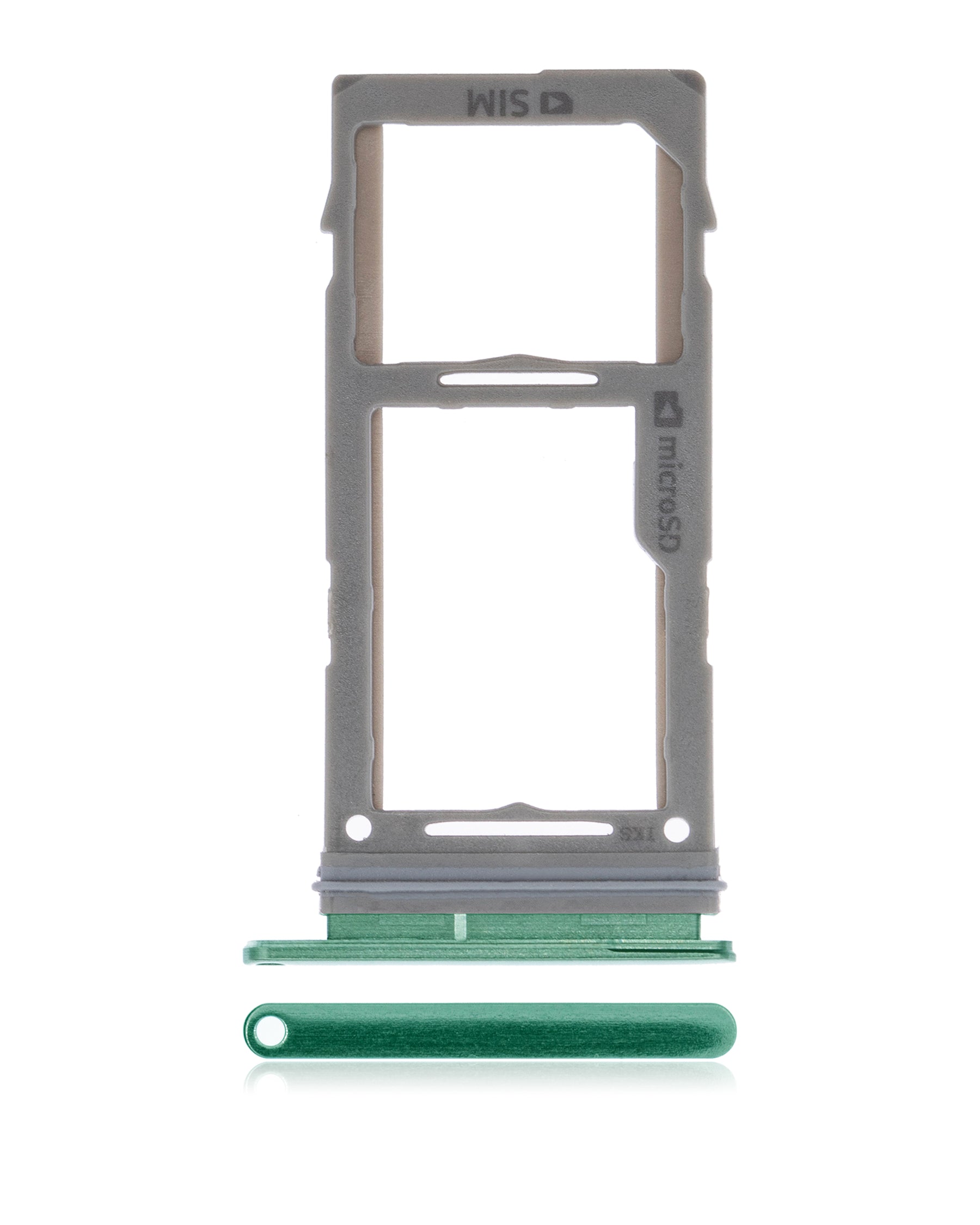 Single Sim Card Tray Compatible For Samsung Galaxy S10 / S10 Plus / S10E Replacement  (Prism Green)
