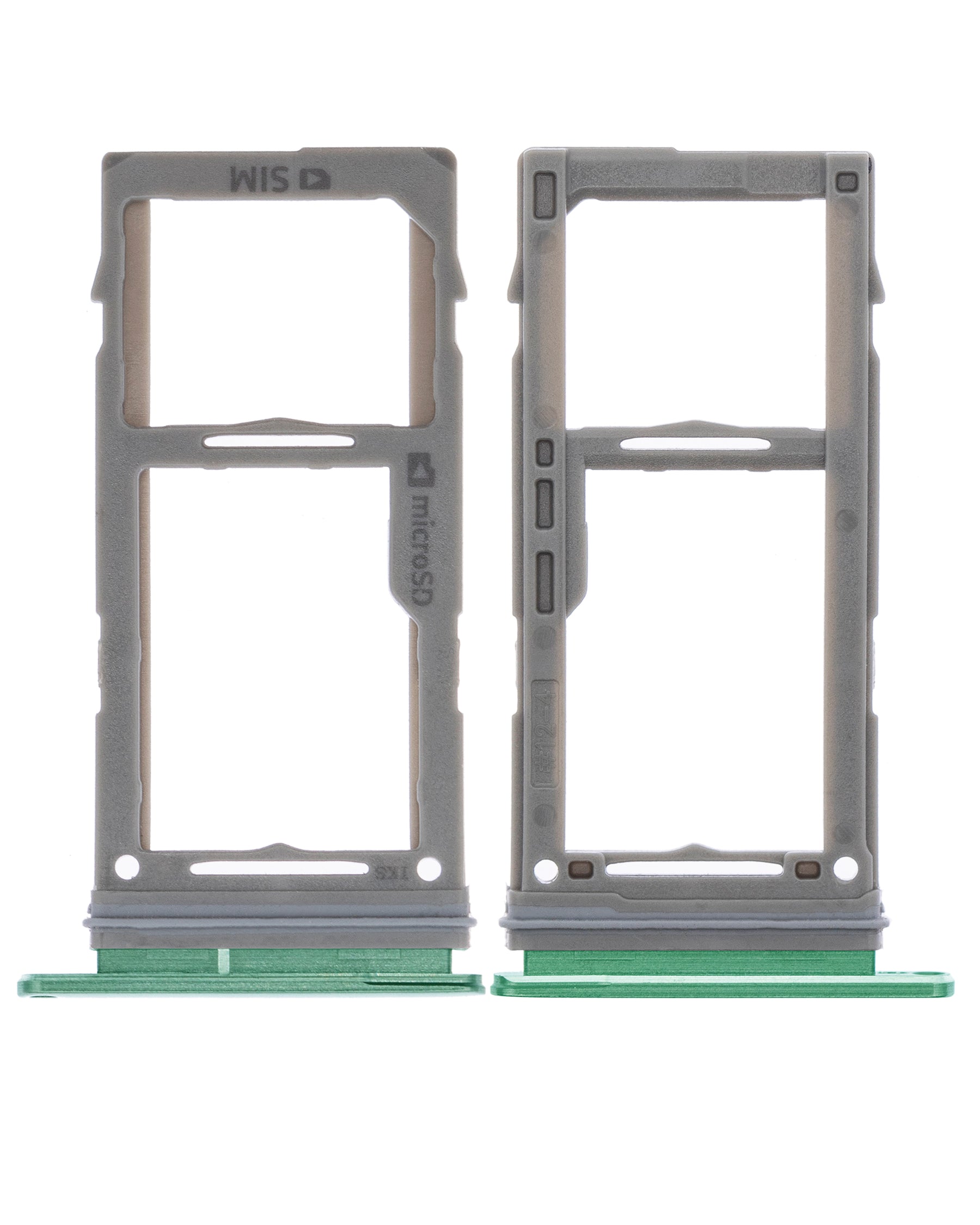 Single Sim Card Tray  Replacement Compatible For Samsung Galaxy S10 / S10 Plus / S10E (Prism Green)