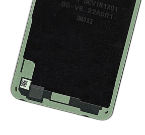 Back cover Glass With Camera Lens  Replacement Compatible For Samsung Galaxy S10 (Service Pack) (Prism Blue)