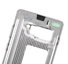 Replacement Mid-Frame Housing Compatible For Samsung Galaxy S10 (With Small Parts) (Prism Blue)