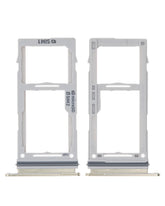 Replacement Dual Sim Card Tray Compatible For Samsung Galaxy S10 / S10 Plus / S10E (Canary Yellow)