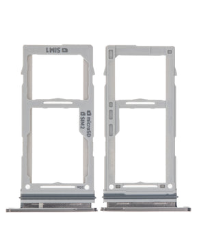 Dual Sim Card Tray Compatible For Samsung Galaxy S10e Replacement  (Prism Black)