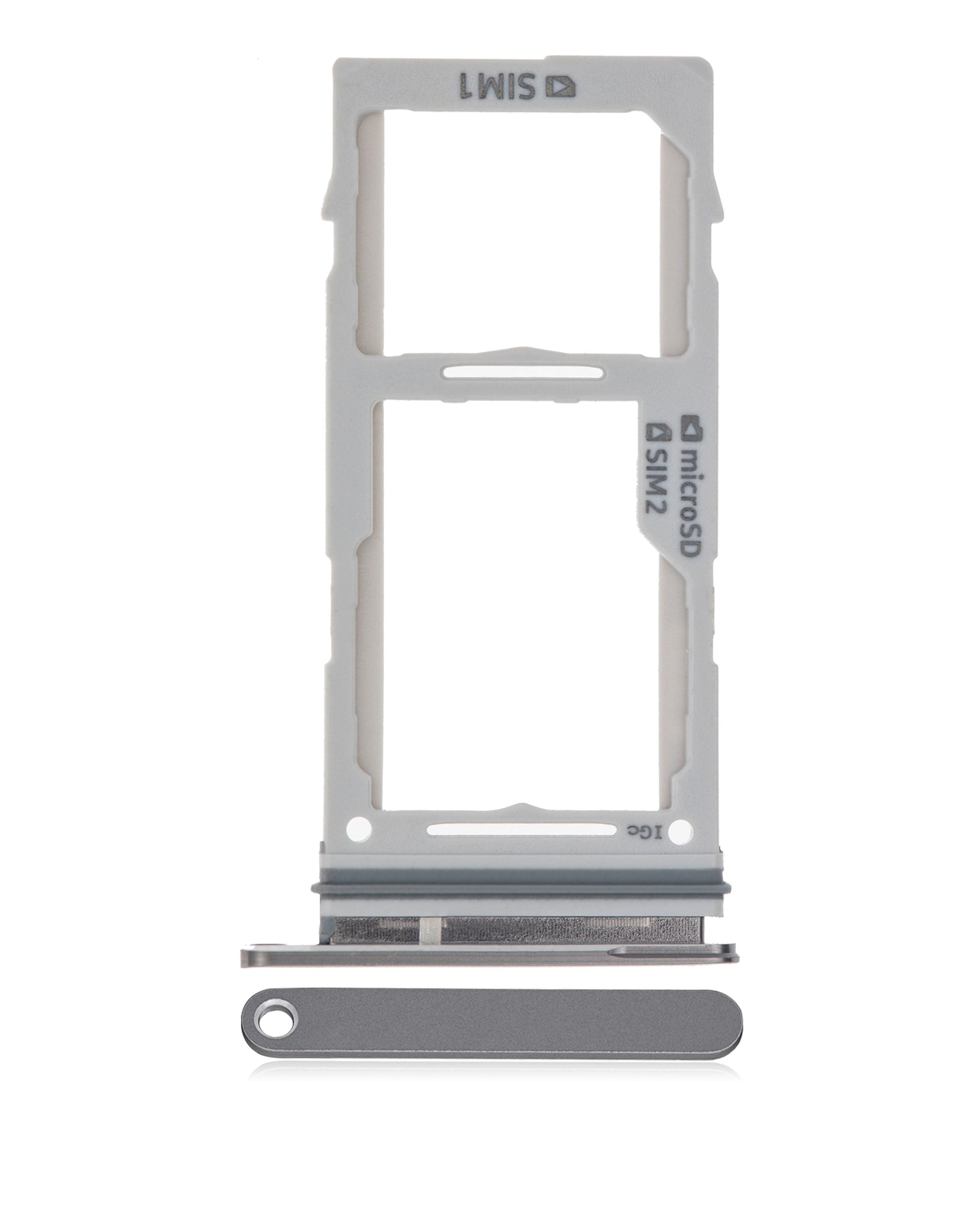 Dual Sim Card Tray Compatible For Samsung Galaxy S10e Replacement  (Prism Black)