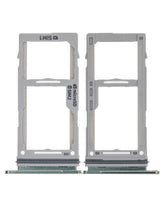 Replacement Dual Sim Card Tray Compatible For Samsung Galaxy S10 / S10 Plus / S10E (Prism Green)