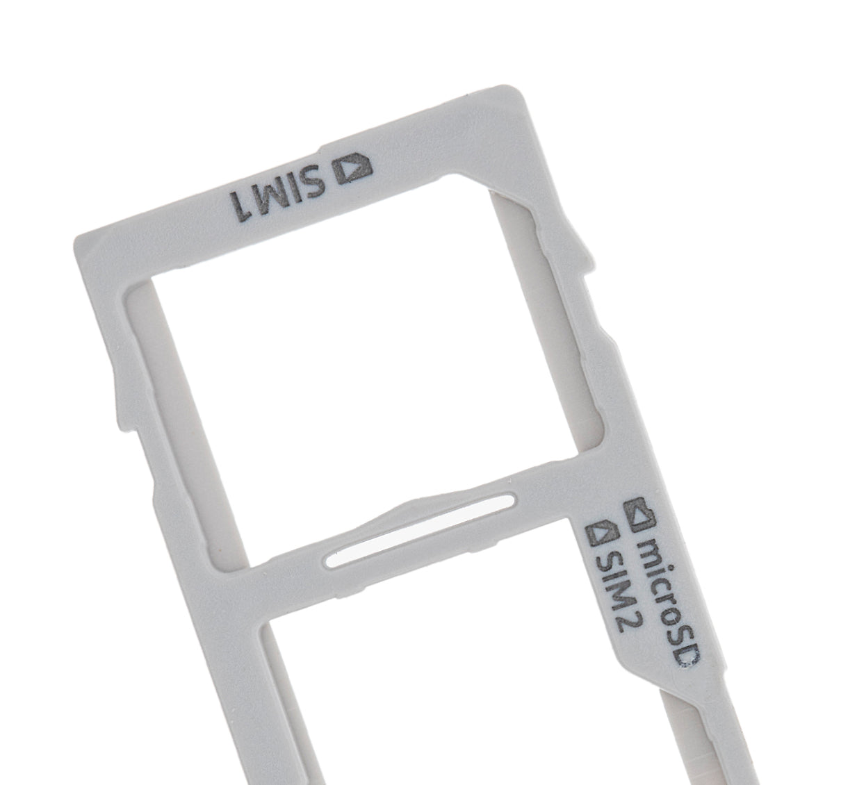 Dual Sim Card Tray Replacement Compatible For Samsung Galaxy S10 / S10 Plus / S10E (Ceramic White)