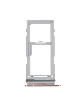 Replacement Dual Sim Card Tray Compatible For Samsung Galaxy S10 / S10 Plus / S10E (Ceramic White)