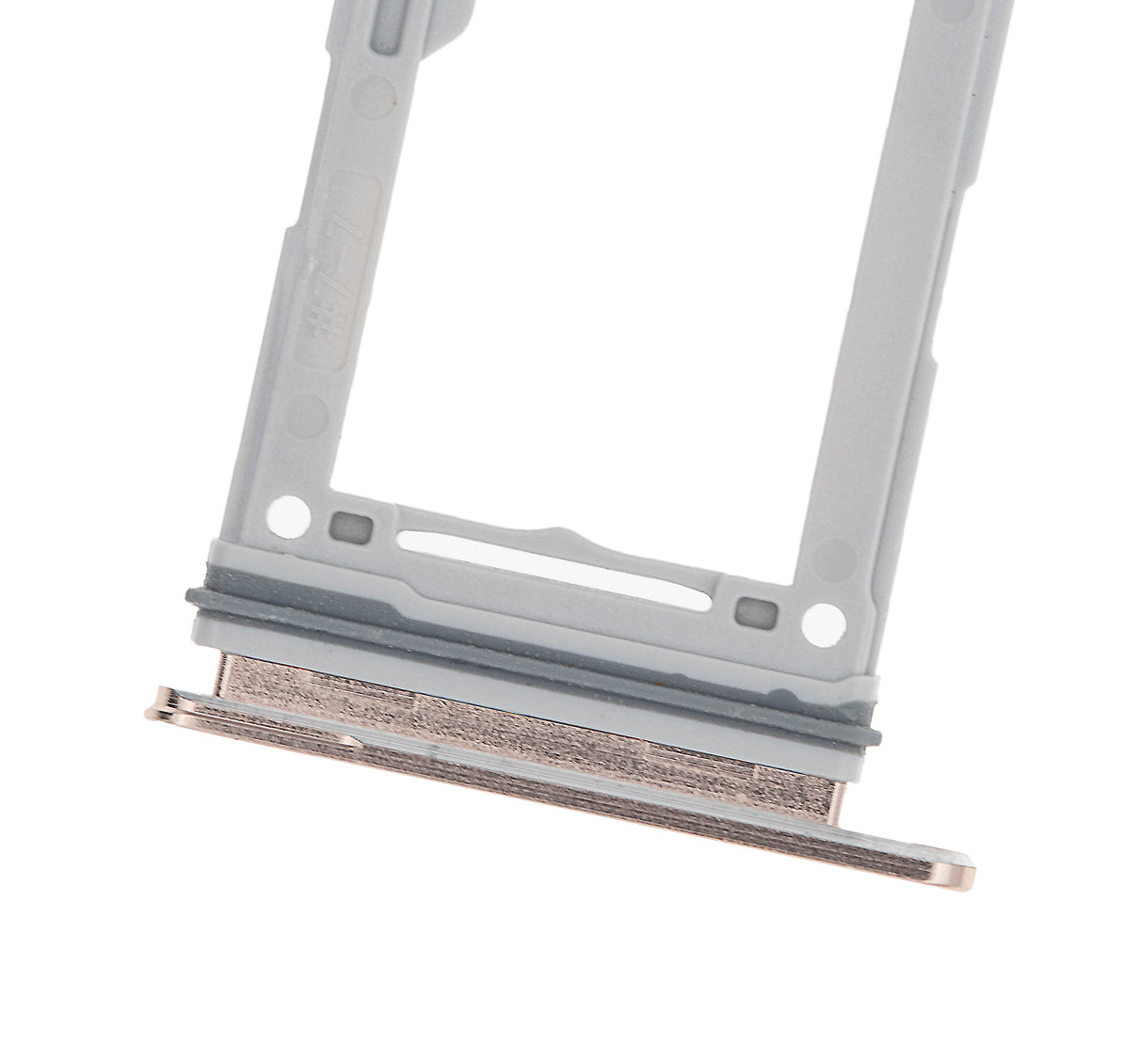 Replacement Dual Sim Card Tray Compatible For Samsung Galaxy S10 / S10 Plus / S10E (Ceramic White)