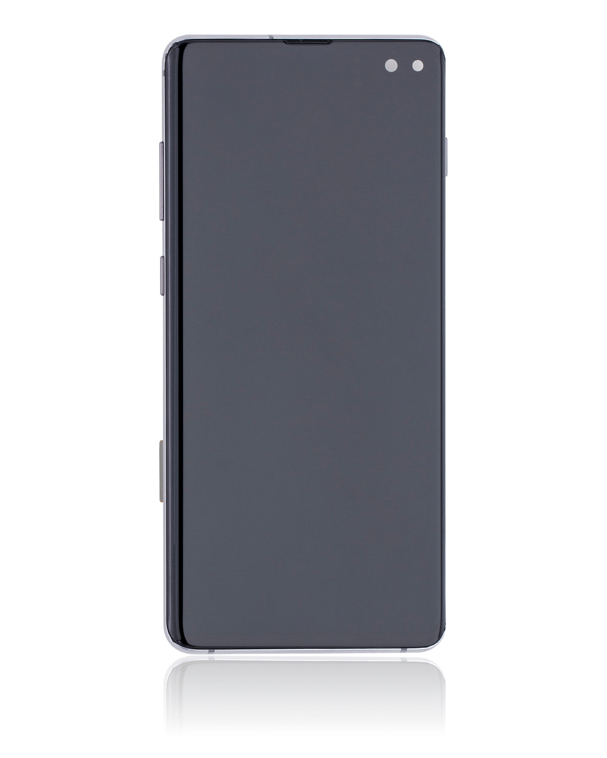 OLED Assembly With Frame Compatible For Samsung Galaxy S10 Plus Replacement  (Refurbished) (Prism / Ceramic Black)