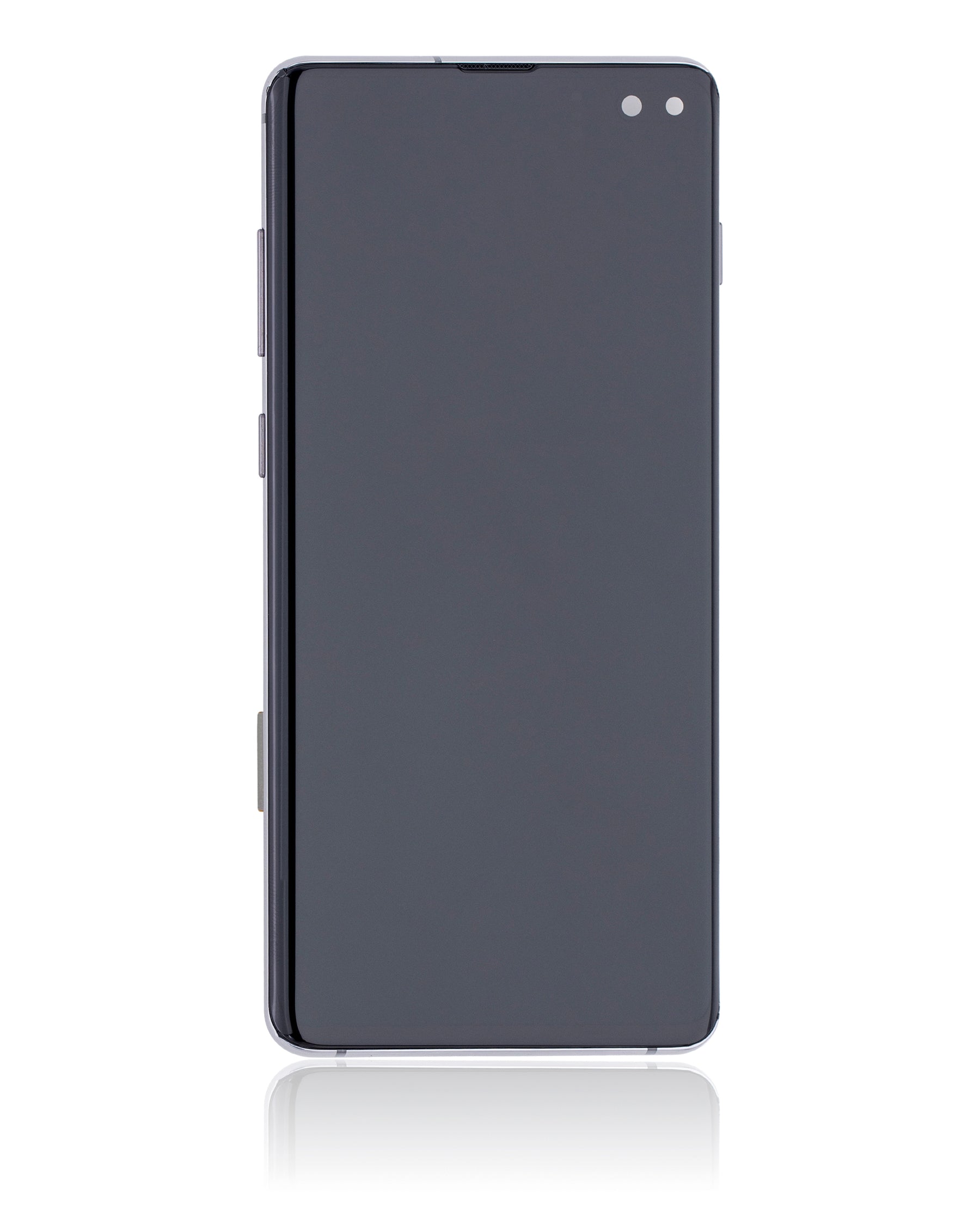 OLED Assembly With Frame Compatible For Samsung Galaxy S10 Plus Replacement (Service Pack) (Prism / Ceramic Black)