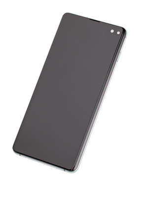 Replacement OLED Assembly With Frame Compatible For Samsung Galaxy S10 Plus (Refurbished) (Prism Green)