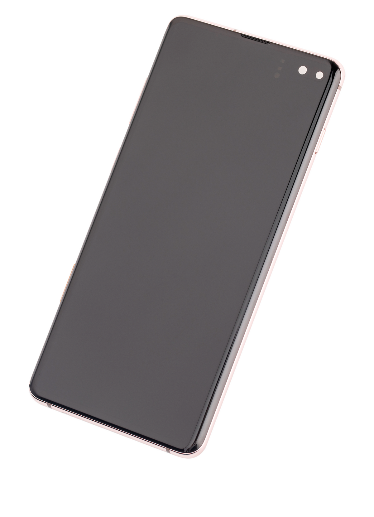 OLED Assembly With Frame Compatible For Samsung Galaxy S10 Plus Replacement (Refurbished) (Flamingo Pink)