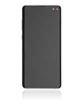 Replacement OLED Assembly With Frame Compatible For Samsung Galaxy S10 Plus (Service Pack) (Prism Green)