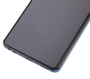 OLED Assembly With Frame Compatible For Samsung Galaxy S10 Plus Replacement  (Service Pack) (Prism Blue)