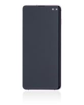 Replacement OLED Assembly With Frame Compatible For Samsung Galaxy S10 Plus (Refurbished) (Ceramic White)