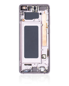 Replacement OLED Assembly With Frame Compatible For Samsung Galaxy S10 Plus (Refurbished) (Ceramic White)