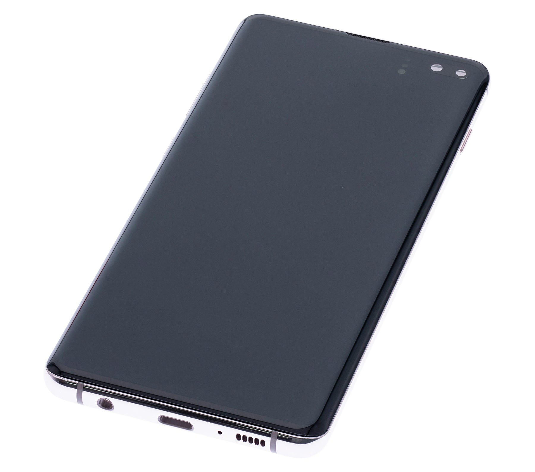 Replacement OLED Assembly With Frame Compatible For Samsung Galaxy S10 Plus (Refurbished) (Ceramic White)