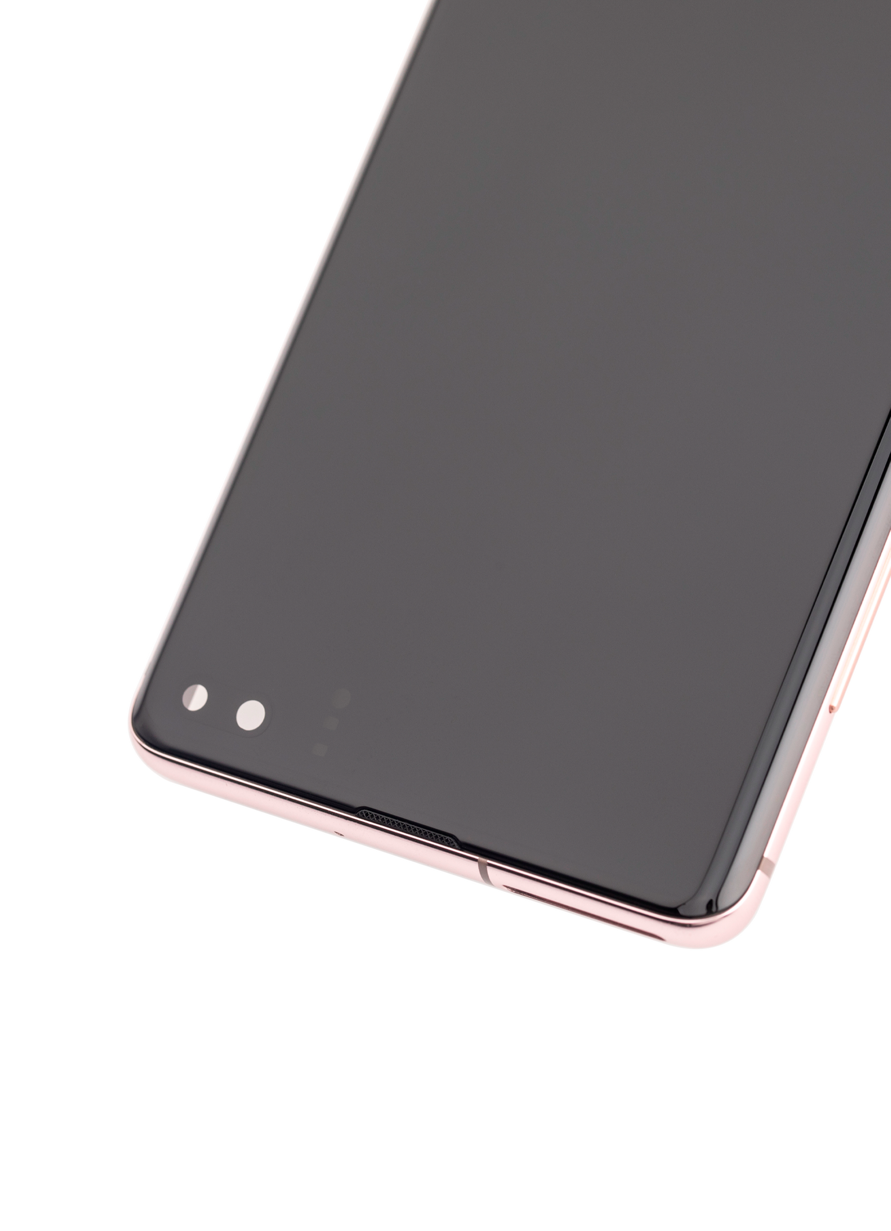 OLED Assembly With Frame Compatible For Samsung Galaxy S10 Plus Replacement (Service Pack) (Flamingo Pink)