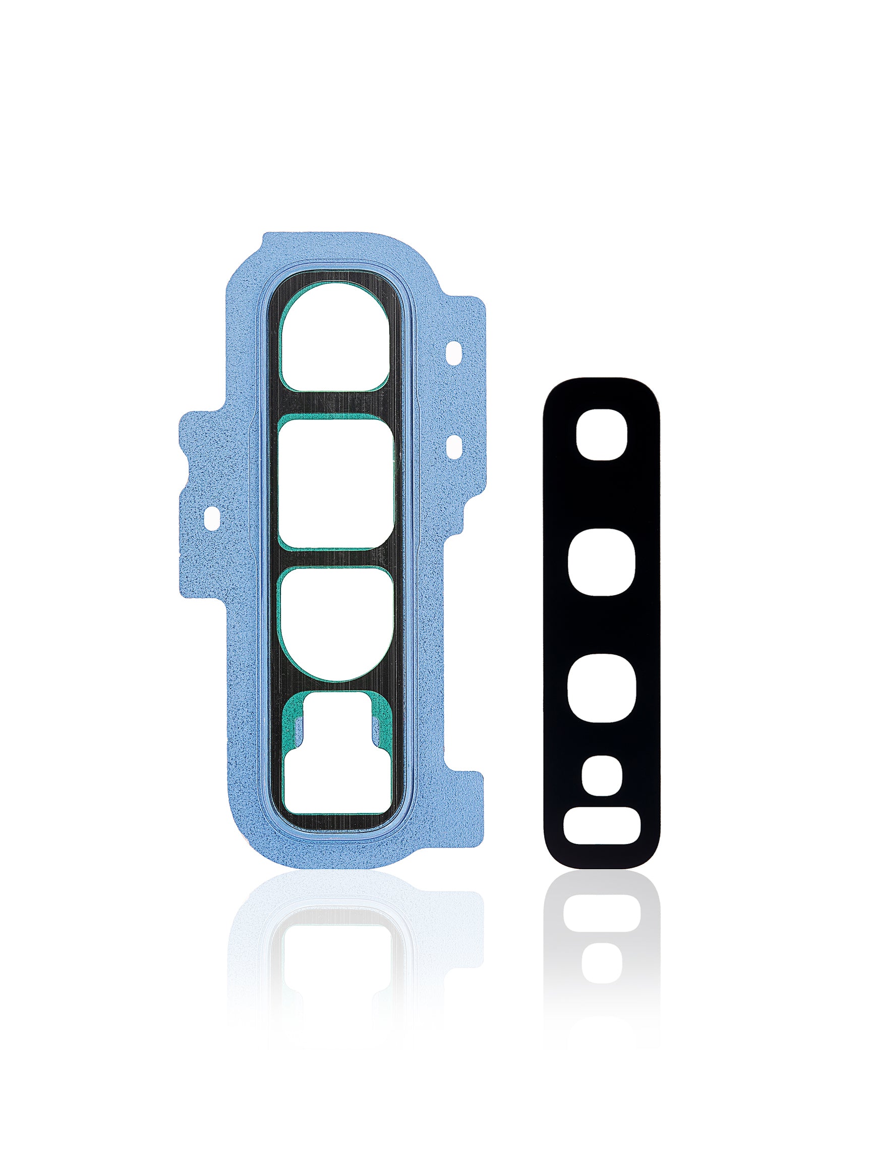 Back Camera Lens With Cover Bezel Ring Compatible For Samsung Galaxy S10 Plus Replacement  (Prism Blue)