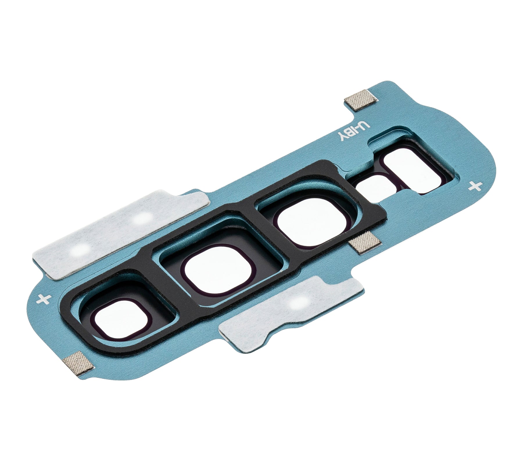 Replacement Back Camera Lens With Cover Bezel Ring Compatible For Samsung Galaxy S10 Plus (Prism Green)