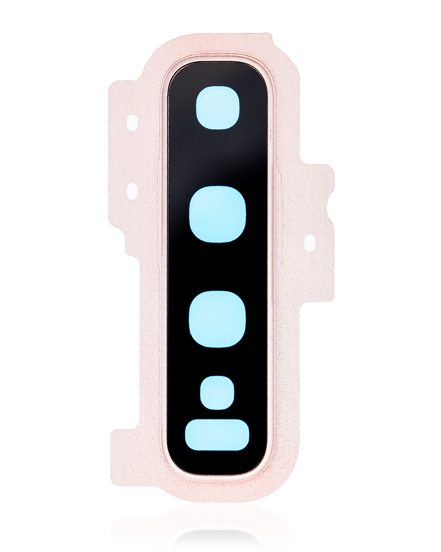 Back Camera Lens With Cover Bezel Ring Compatible For Samsung Galaxy S10 Plus Replacement (Gold)