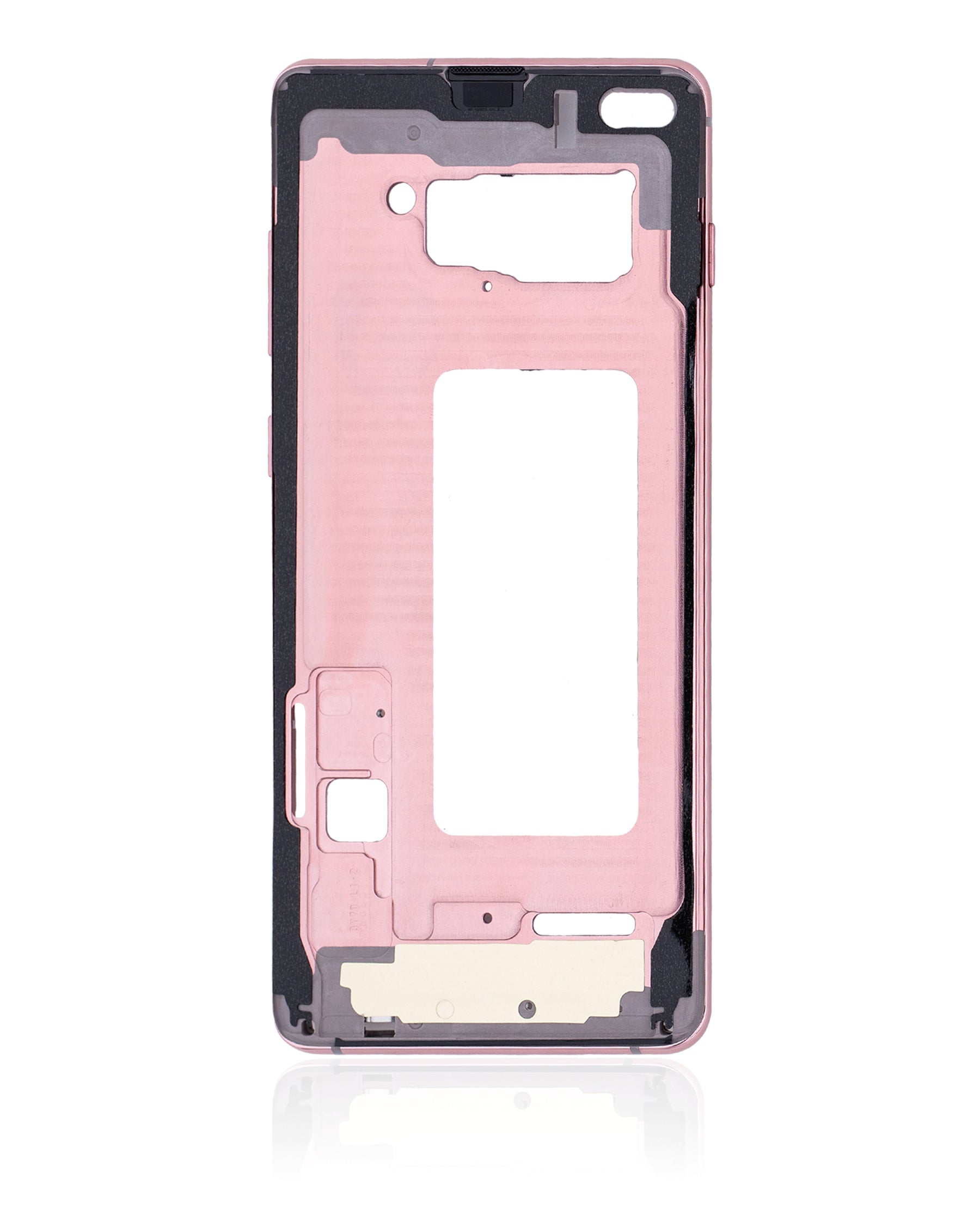 Mid-Frame Housing Compatible For Samsung Galaxy S10 Plus Replacement  (With Small Parts) (Flamingo Pink)