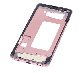 Mid-Frame Housing Compatible For Samsung Galaxy S10 Plus Replacement  (With Small Parts) (Flamingo Pink)