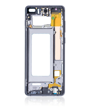 Mid-Frame Housing Compatible For Samsung Galaxy S10 Plus Replacement  (With Small Parts) (Prism Black)