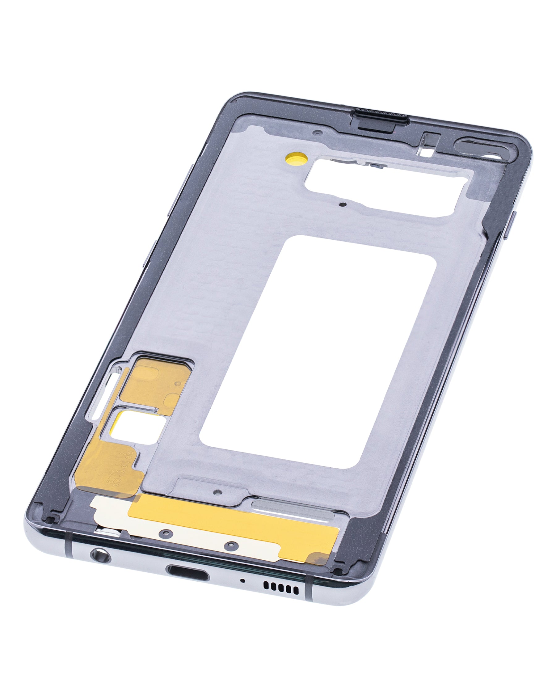 Mid-Frame Housing Compatible For Samsung Galaxy S10 Plus Replacement  (With Small Parts) (Prism Black)