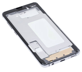Replacement Mid-Frame Housing Compatible For Samsung Galaxy S10 Plus (With Small Parts) (Prism White)