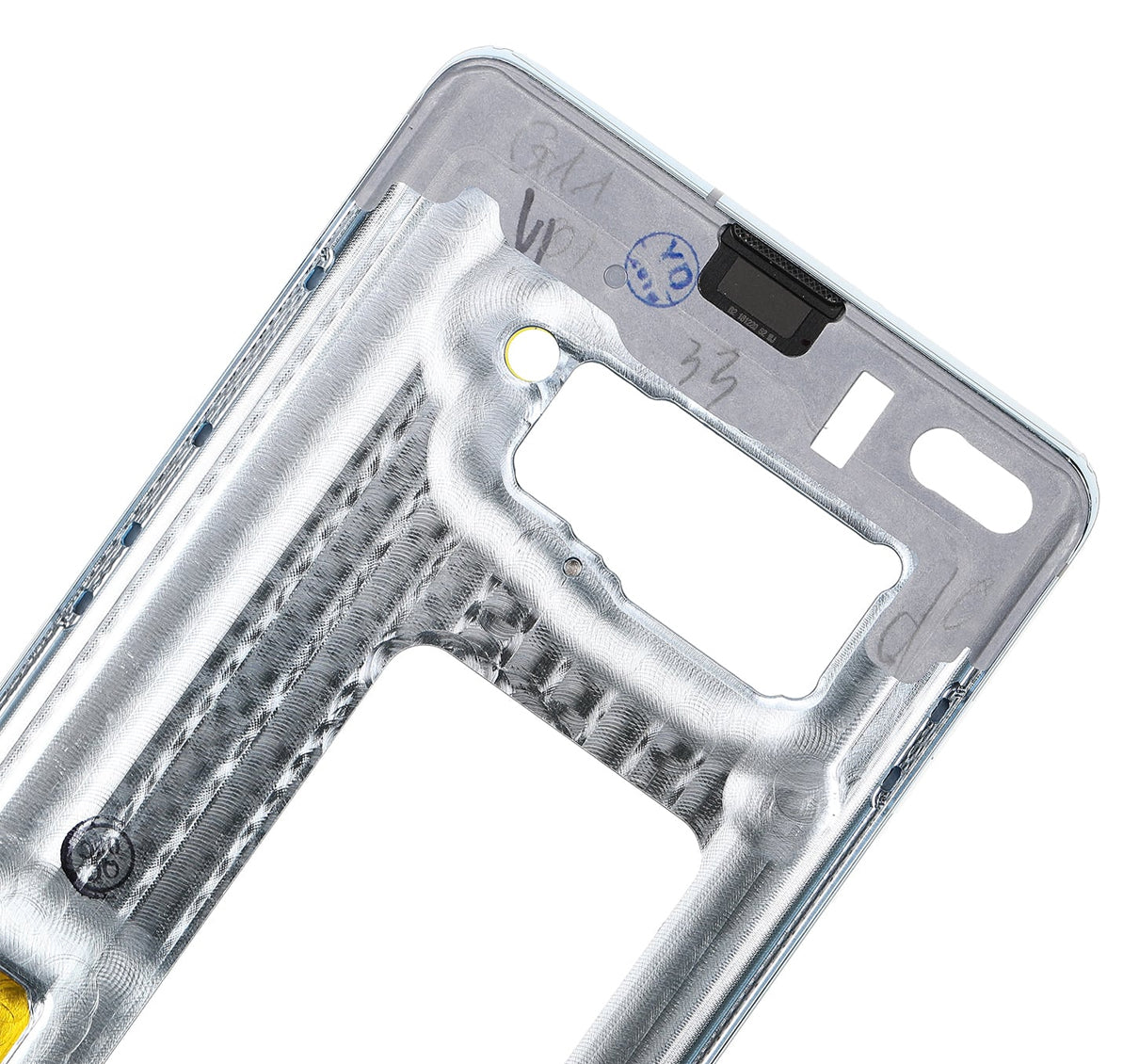 Mid-Frame Housing Compatible For Samsung Galaxy S10 Plus Replacement  (With Small Parts) (Ceramic White)