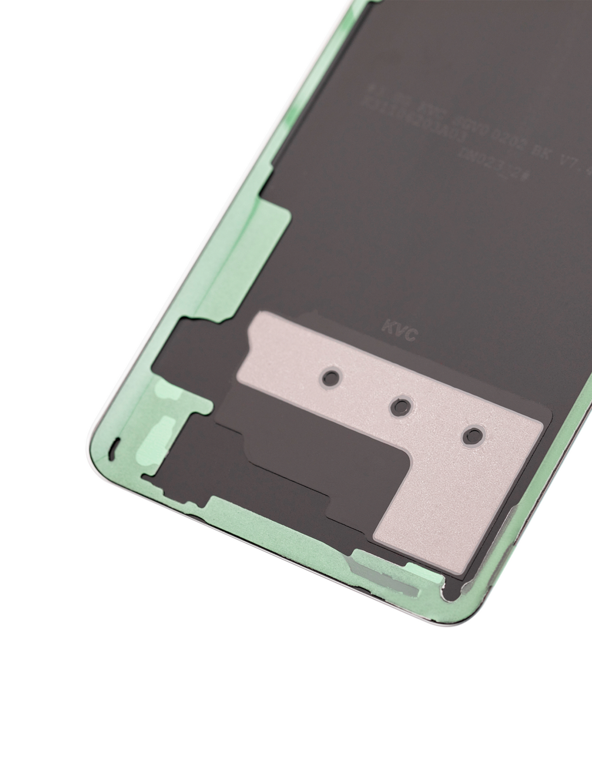 Back cover Glass With Camera Lens Compatible For Samsung Galaxy S10 Plus Replacement  (No Logo) (Vemake) (Prism Black)