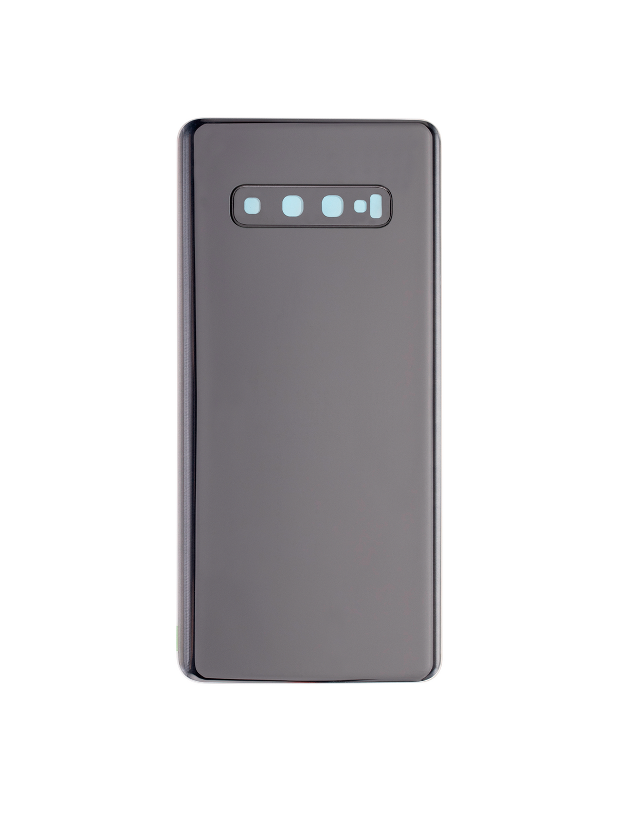 Back cover Glass With Camera Lens Compatible For Samsung Galaxy S10 Plus Replacement  (No Logo) (Vemake) (Prism Black)