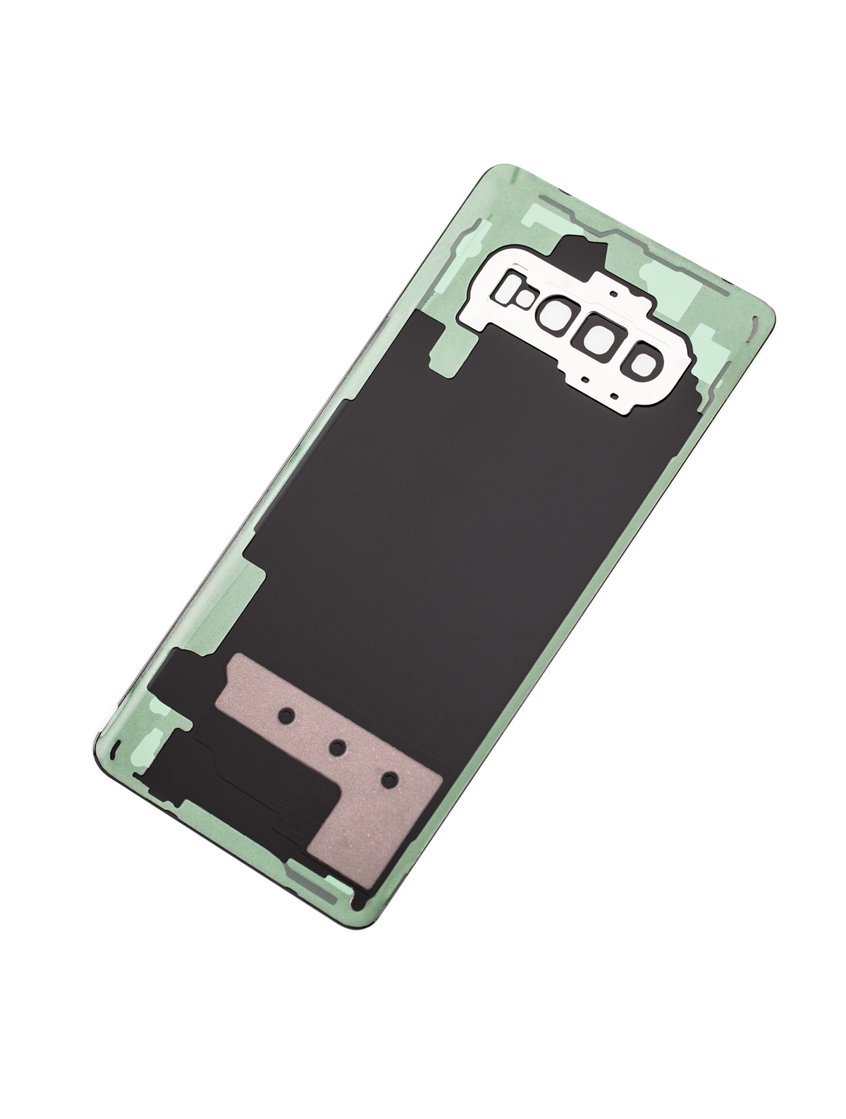 Back cover Glass With Camera Lens Compatible For Samsung Galaxy S10 Plus Replacement  (No Logo) (Vemake) (Prism White)