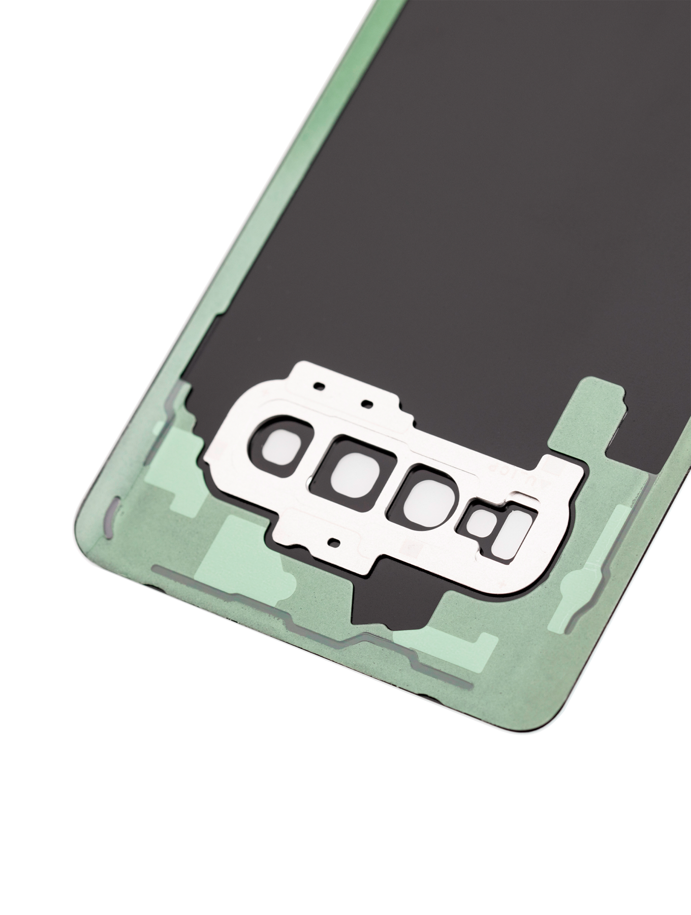 Back cover Glass With Camera Lens Compatible For Samsung Galaxy S10 Plus Replacement  (No Logo) (Vemake) (Prism White)