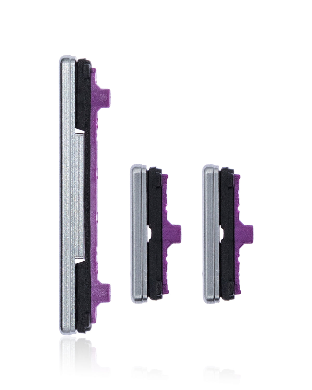 Hard Buttons Replacement  (Power / Volume / Bixby) Compatible For Samsung Galaxy S10 / S10 Plus (Prism Blue)