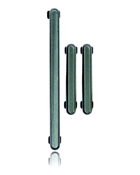 Replacement Hard Buttons (Power / Volume / Bixby) Compatible For Samsung Galaxy S10 / S10 Plus (Prism Green)