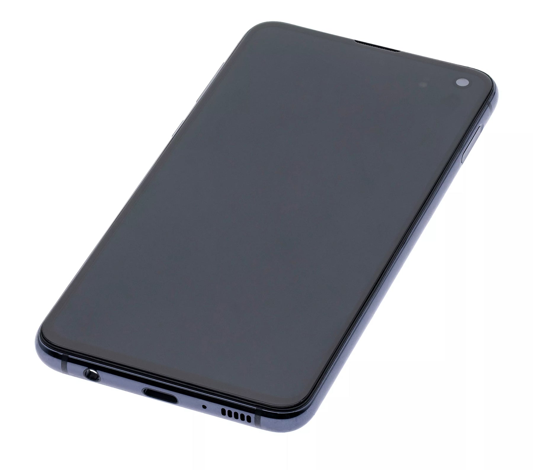 OLED Assembly With Frame Compatible For Samsung Galaxy S10E Replacement by Macfactory.Store(Service Pack) (Prism Black)