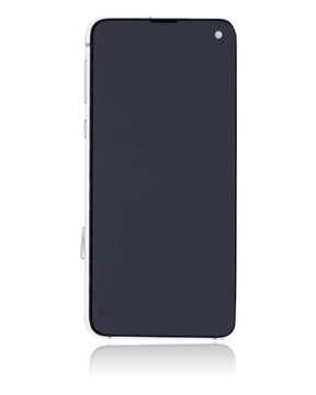Replacement OLED Assembly With Frame Compatible For Samsung Galaxy S10E (Service Pack) (Prism White)