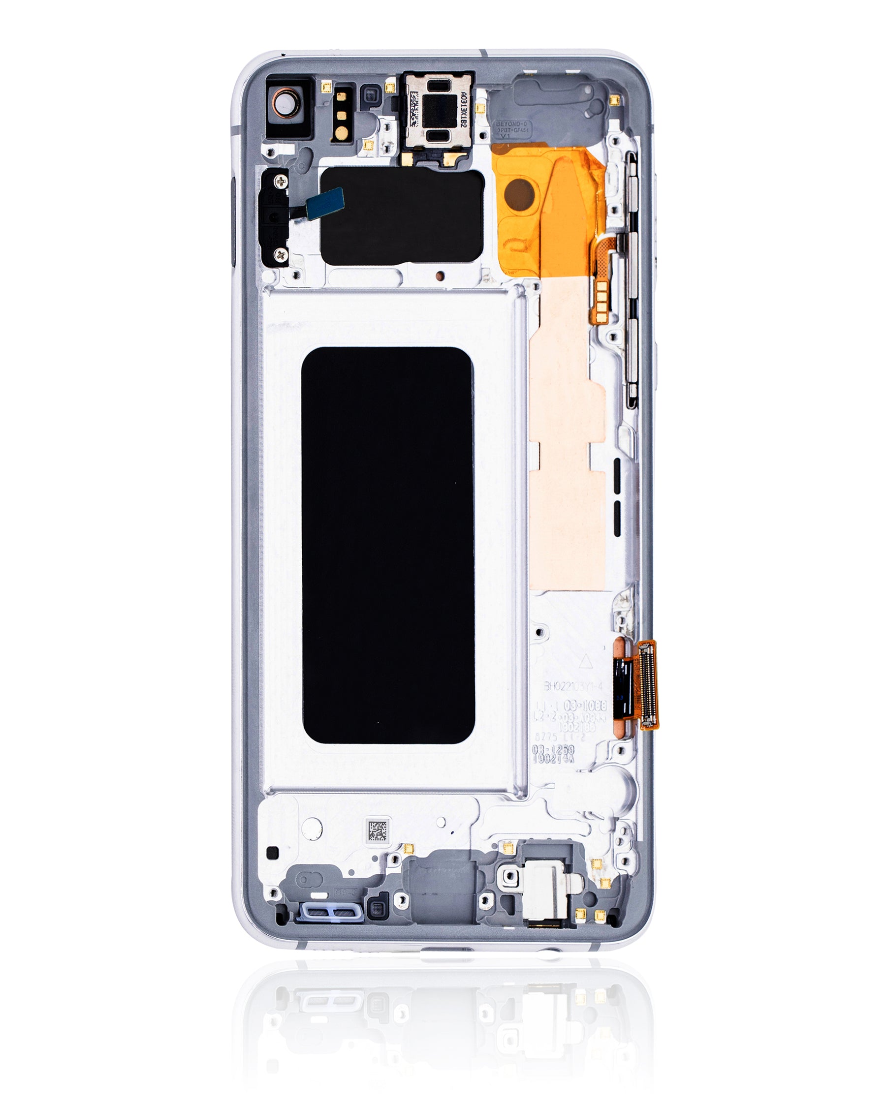 Replacement OLED Assembly With Frame Compatible For Samsung Galaxy S10E (Service Pack) (Prism White)