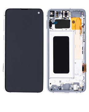 Replacement OLED Assembly With Frame Compatible For Samsung Galaxy S10E (Service Pack) (Prism White)