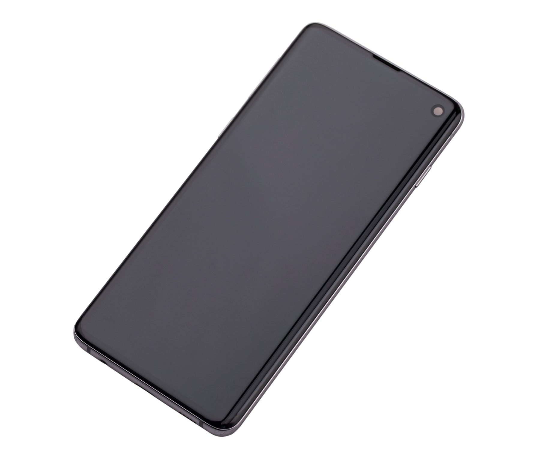 OLED Assembly With Frame Compatible For Samsung Galaxy S10 Replacement(Service Pack) (Prism White)