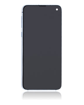 OLED Assembly With Frame Compatible For Samsung Galaxy S10E Replacement (Service Pack) (Prism Blue)