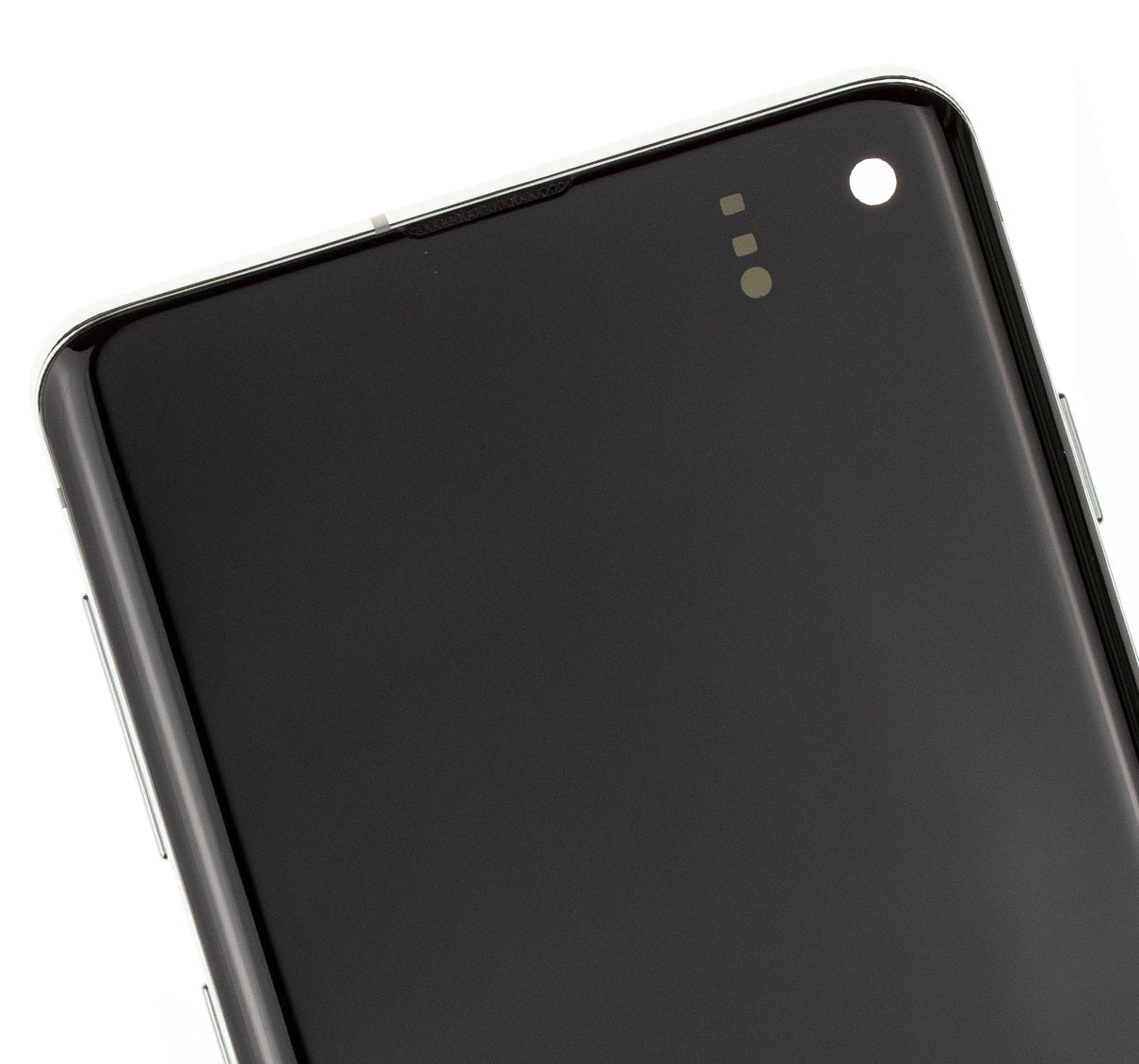 OLED Assembly With Frame Compatible For Samsung Galaxy S10 Replacement (Service Pack) (Prism Green)