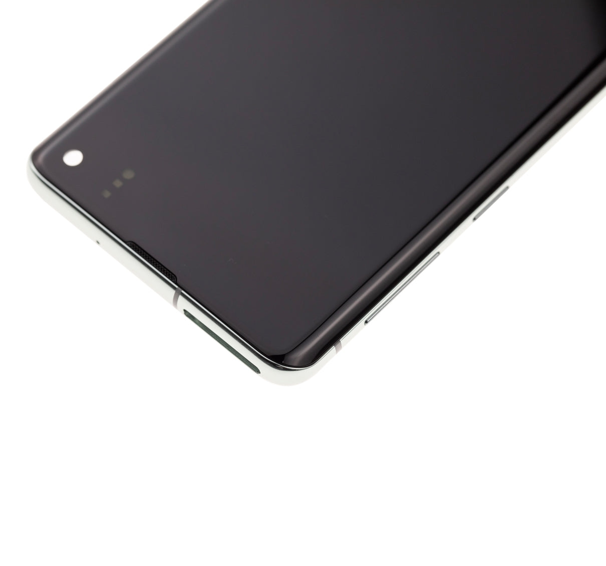 OLED Assembly With Frame Compatible For Samsung Galaxy S10 Replacement (Service Pack) (Prism Green)